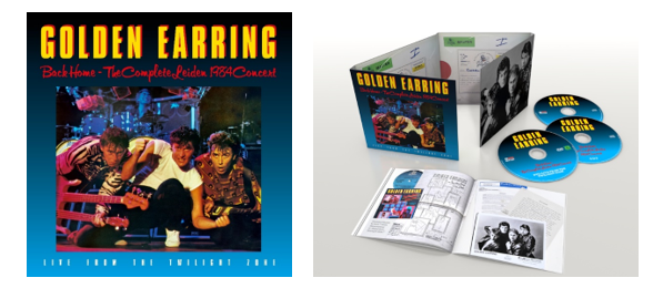 CD Golden Earring - BACK HOME-COMPLETE LEIDEN 1984 CONCERT