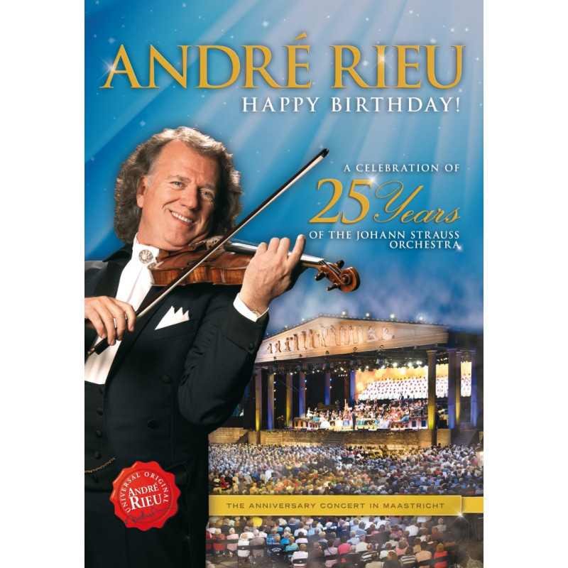 DVD André Rieu - HAPPY BIRTHDAY!