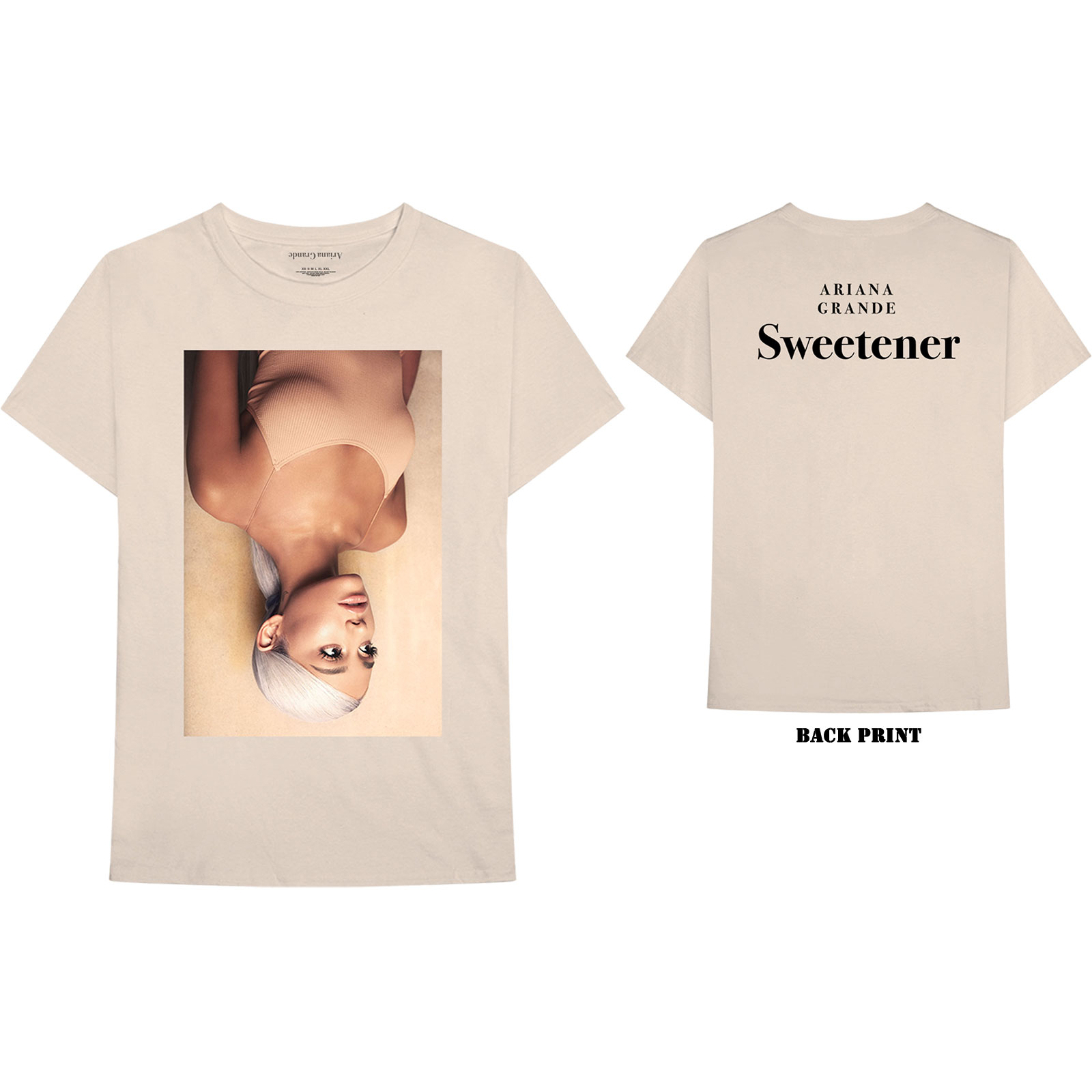 Tričko Ariana Grande - Sweetener, Unisex,Natural,XXL