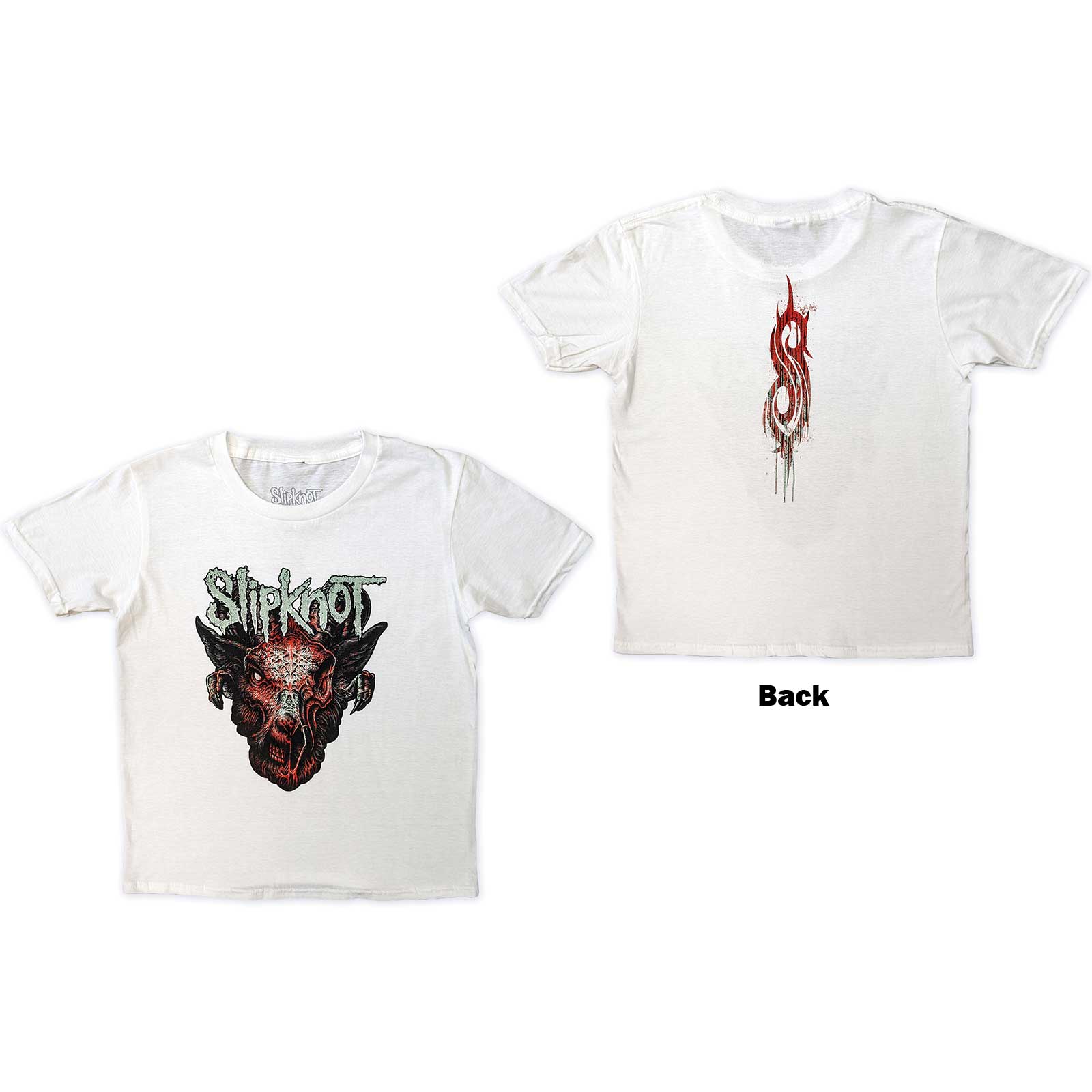 Tričko Slipknot - Infected Goat, Dieťa,Biela,11 – 12 rokov