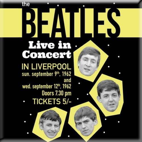 Magnetka The Beatles - Live in Concert