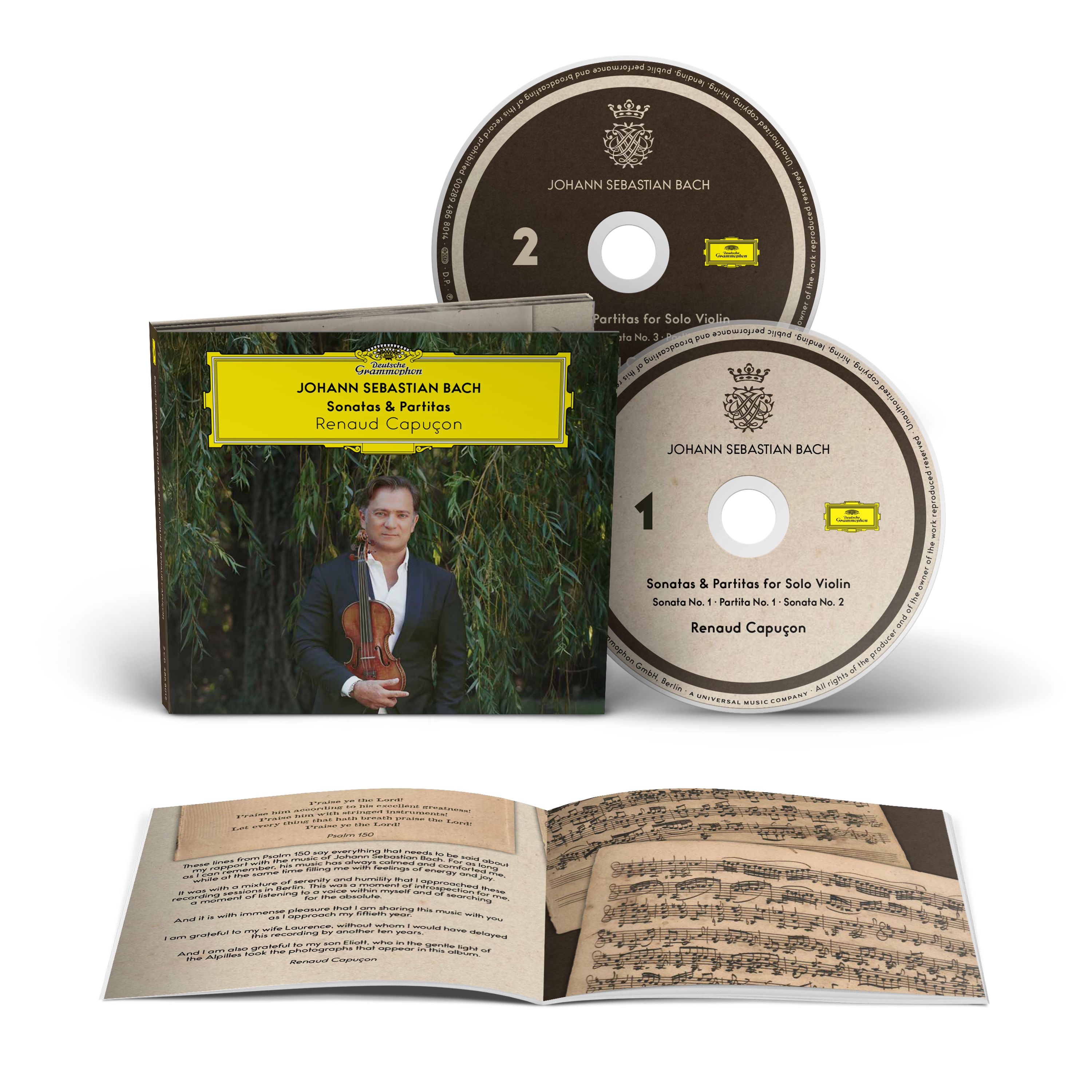 CD Renaud Capuçon - J.S. BACH: SONATAS & PARTITAS