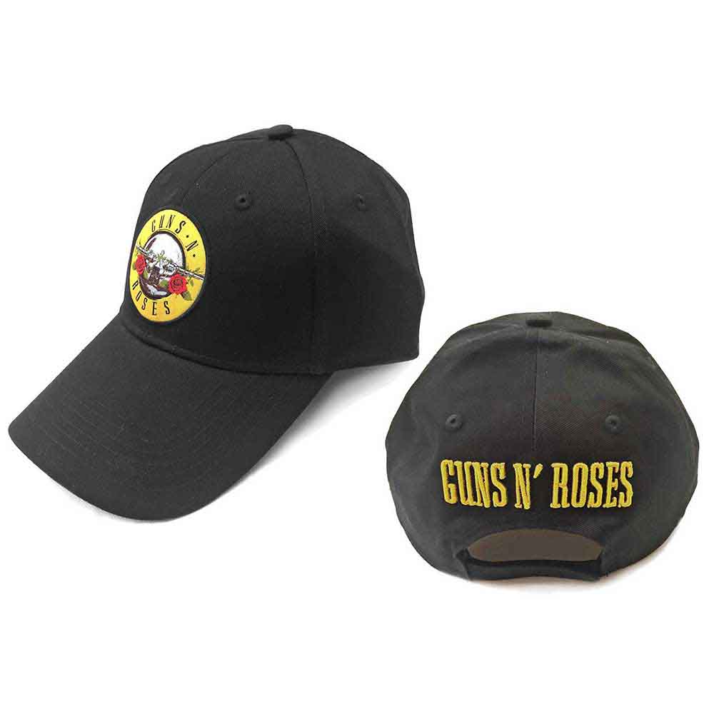 Šiltovka Guns N’ Roses - Circle Logo, Unisex,Čierna,Univerzálna