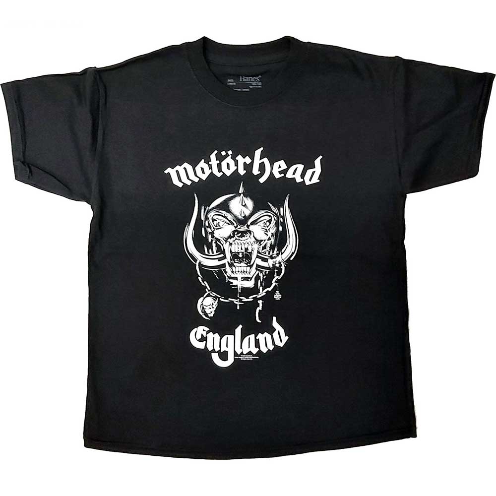 Tričko Motörhead - England, Dieťa,Čierna,1 - 2 roky