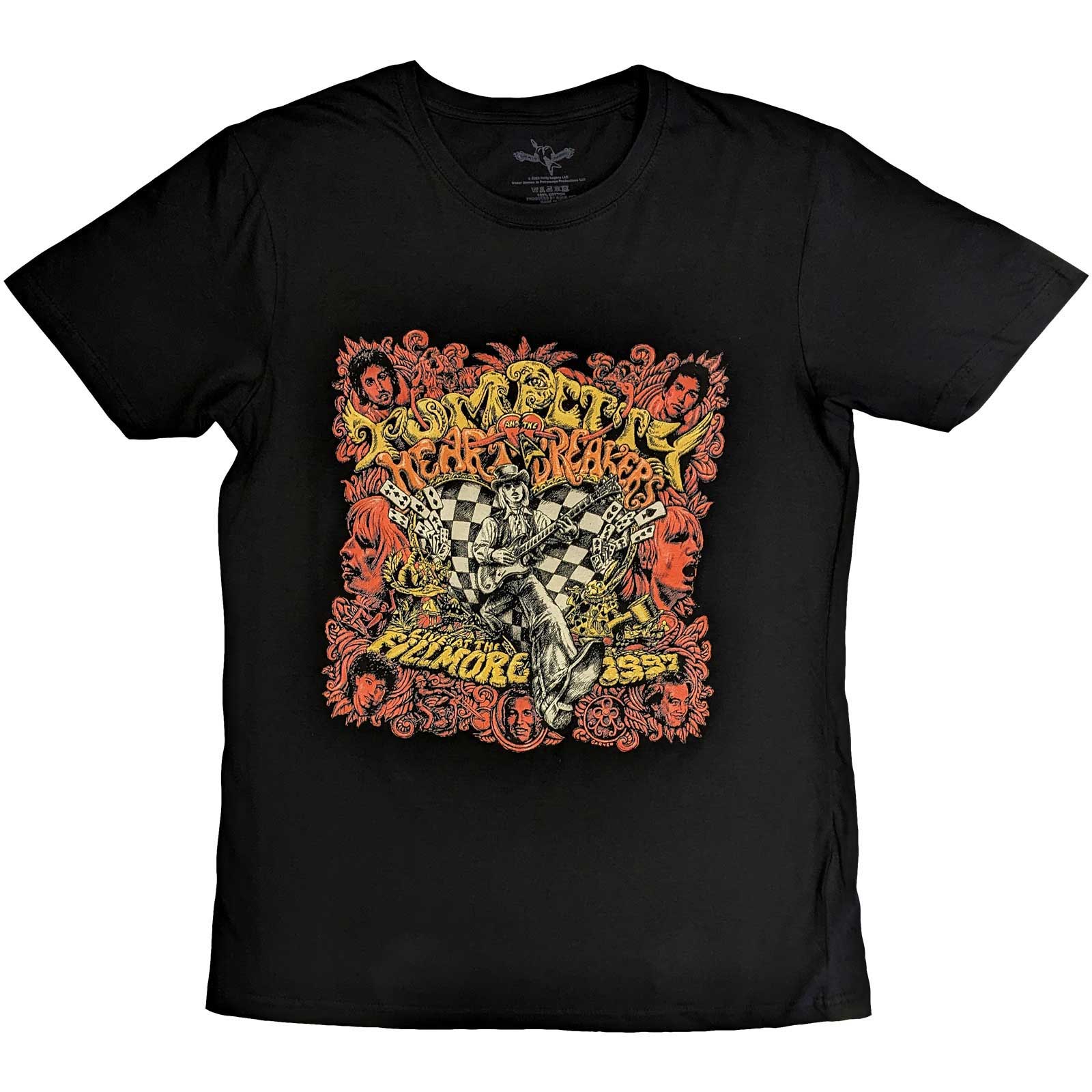 Tričko Tom Petty & The Heartbreakers - Fillmore 1997, Unisex,Čierna,XXL