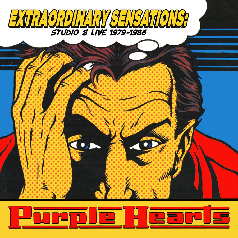 CD Purple Hearts - EXTRAORDINARY SENSATIONS - STUDIO AND LIVE 1979-1986