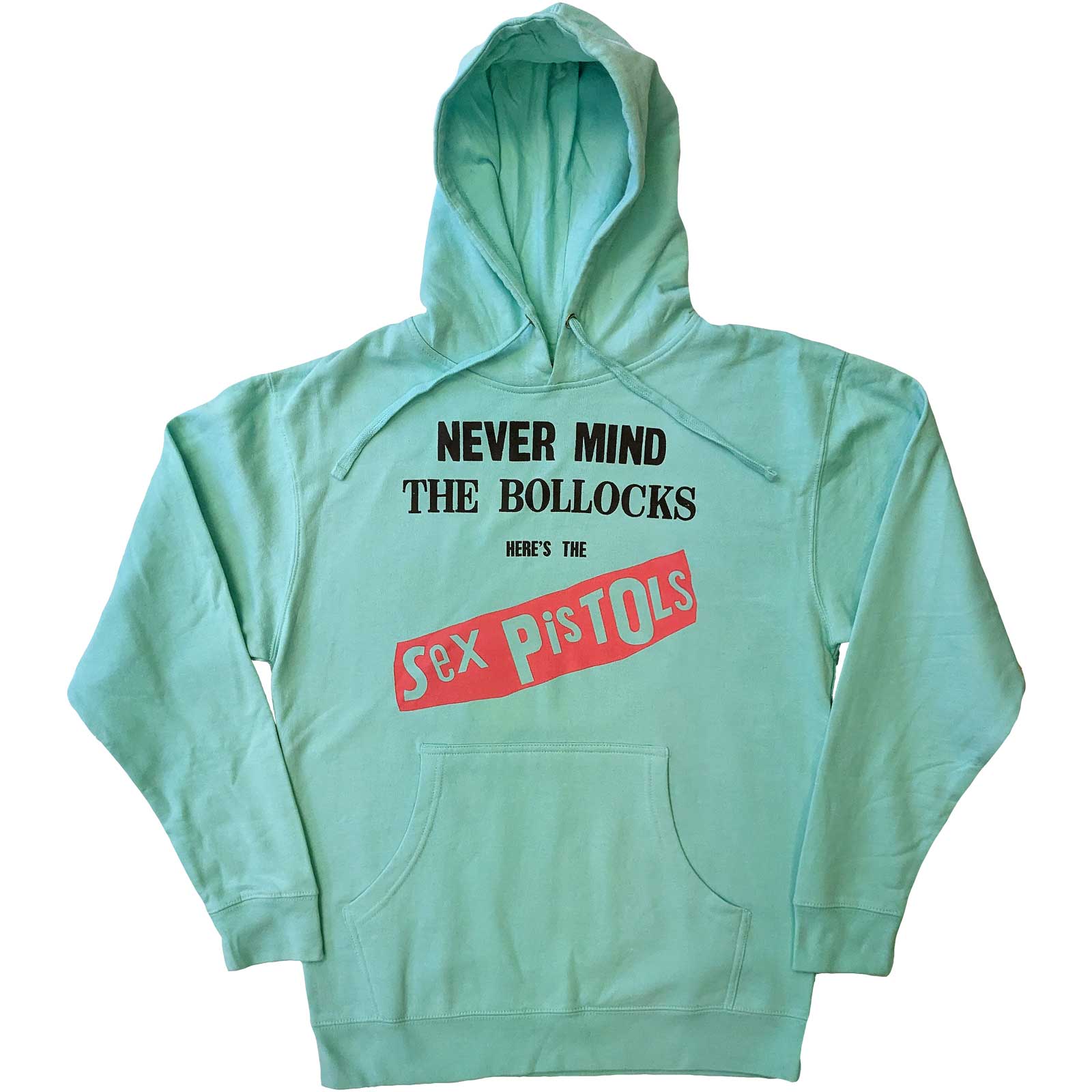 Mikina Sex Pistols - Never Mind The Bollocks Original Album, Unisex,Zelená,XL