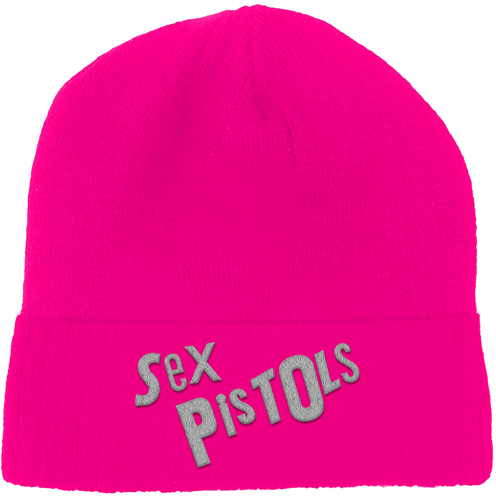 Čapica Sex Pistols - Logo, Unisex,Ružová,Univerzálna