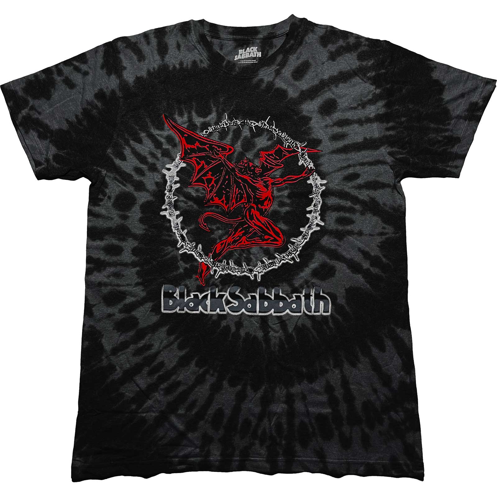 Tričko Black Sabbath - Red Henry, Unisex,Čierna,M