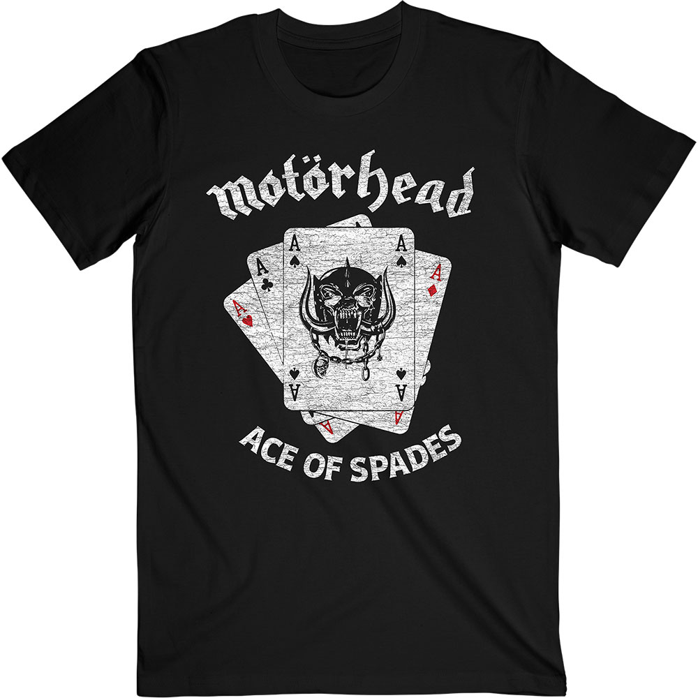 Tričko Motörhead - Flat War Pig Aces, Unisex,Čierna,XXL