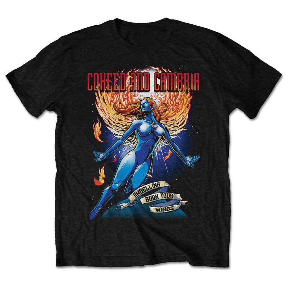 Tričko Coheed And Cambria - Ambellina, Unisex,Čierna,XL