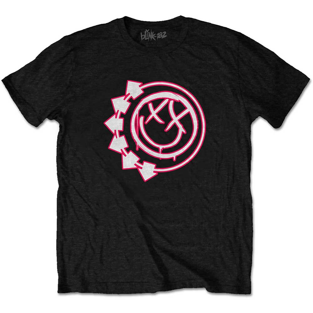 Tričko Blink 182 - Six Arrow Smiley, Dieťa,Čierna,11 – 12 rokov