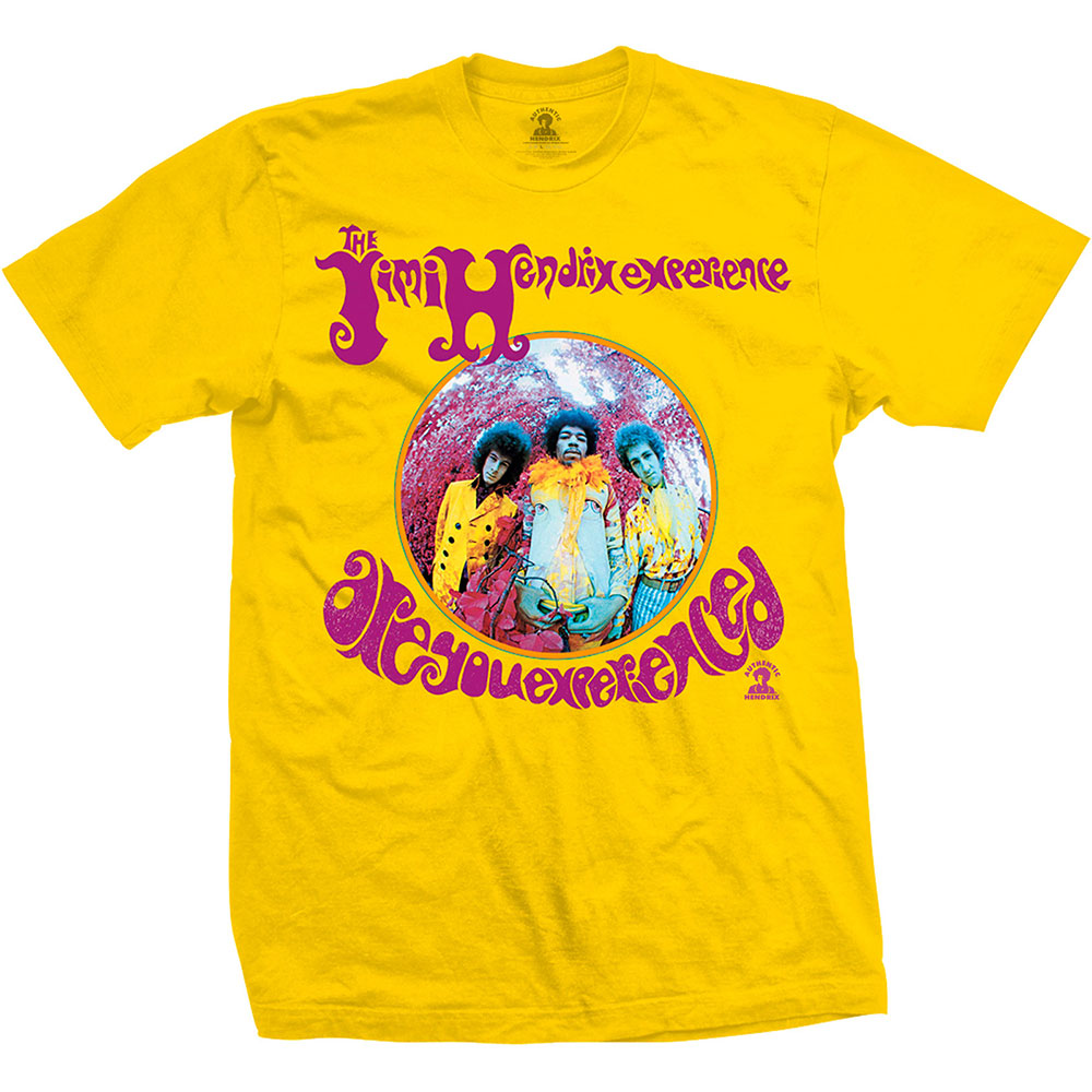 Tričko Jimi Hendrix - Are You Experienced, Unisex,Žltá,XXL
