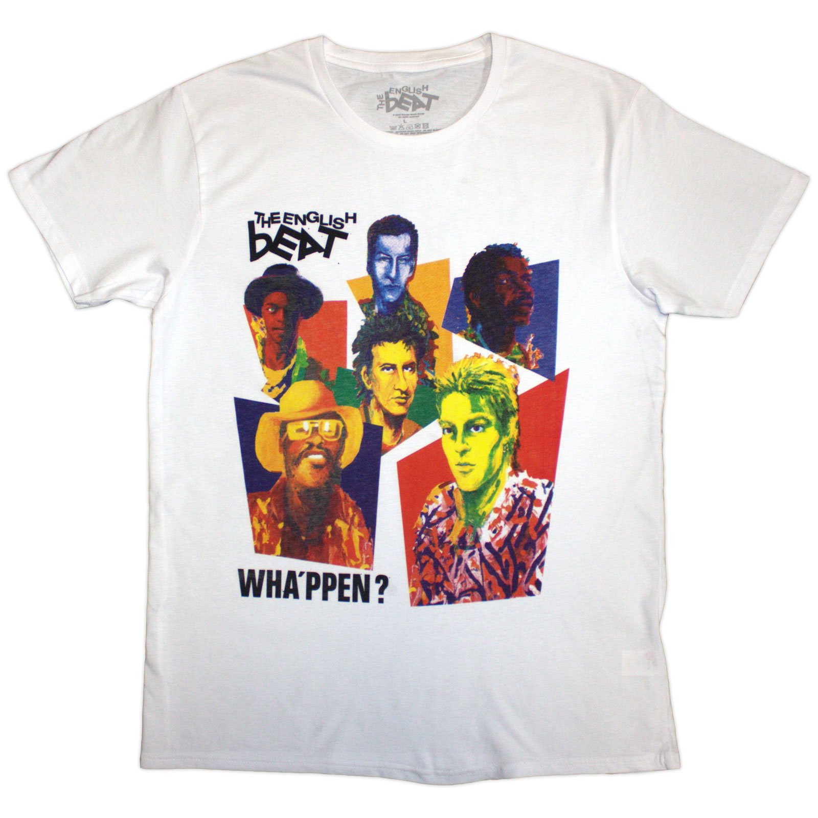 Tričko The Beat - Wha'ppen Art Photo, Unisex,Biela,XXL