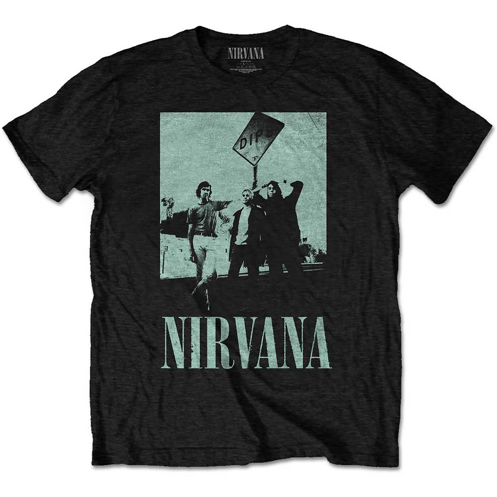Tričko Nirvana - Dips, Unisex,Čierna,XXL