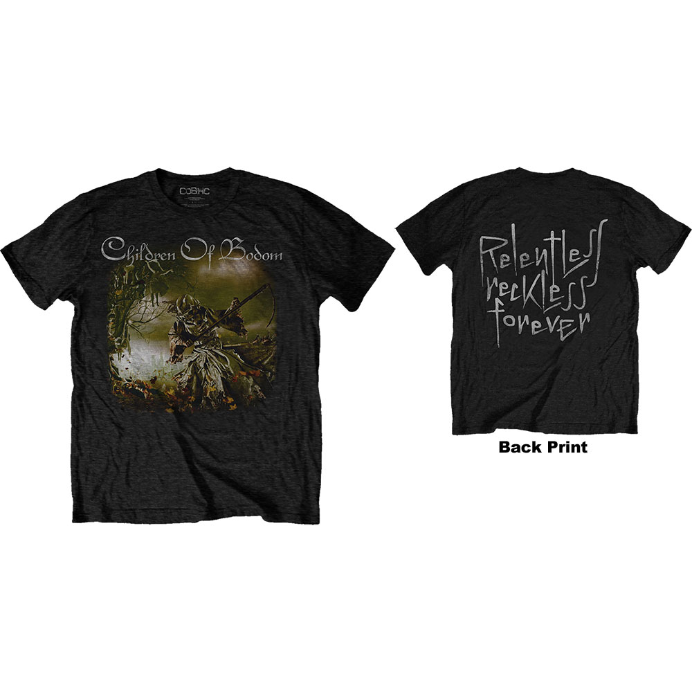 Tričko Children of Bodom - Relentless, Unisex,Čierna,XXL