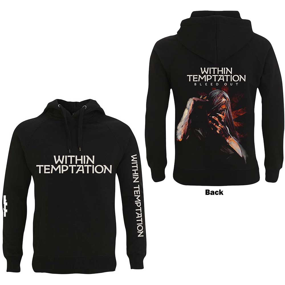 Mikina Within Temptation - Bleed Out, Unisex,Čierna,L