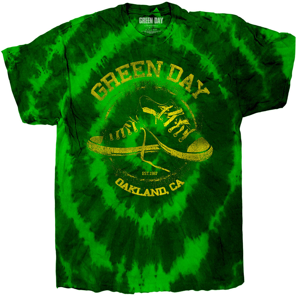 Tričko Green Day - All Stars, Unisex,Zelená,XXL