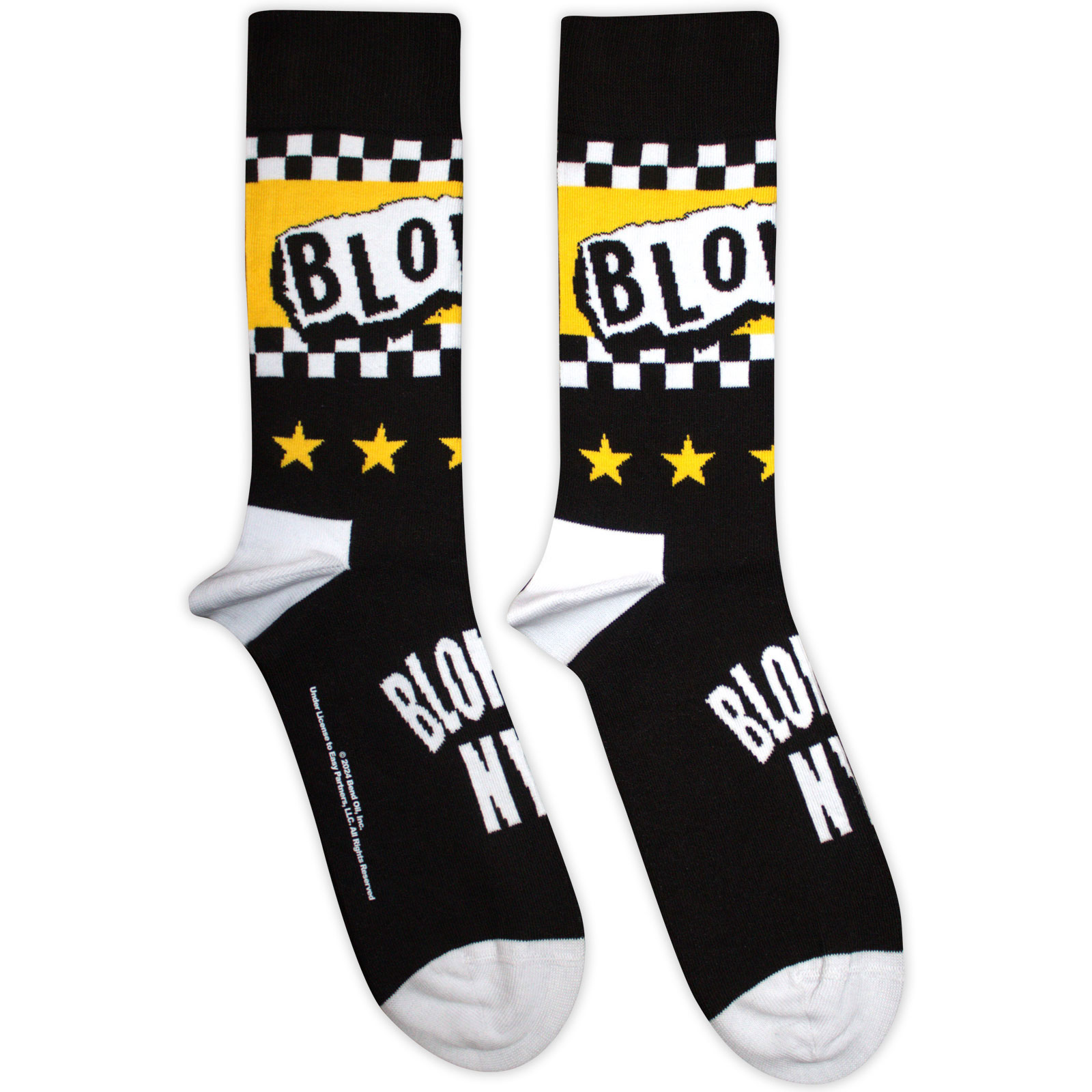 Ponožky Blondie - NYC Logo, Unisex,Čierna,UK 7 - 11