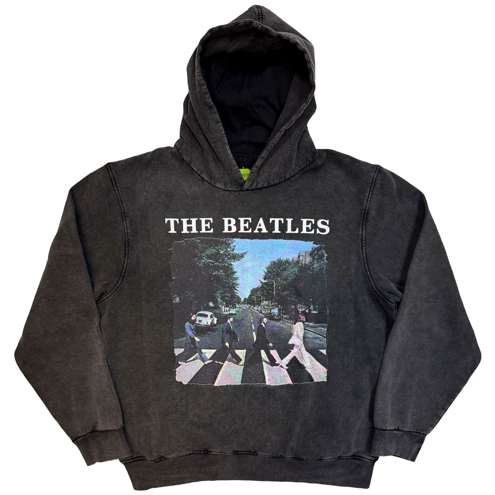 Mikina The Beatles - Abbey Road & Logo, Unisex,Šedá,XXL