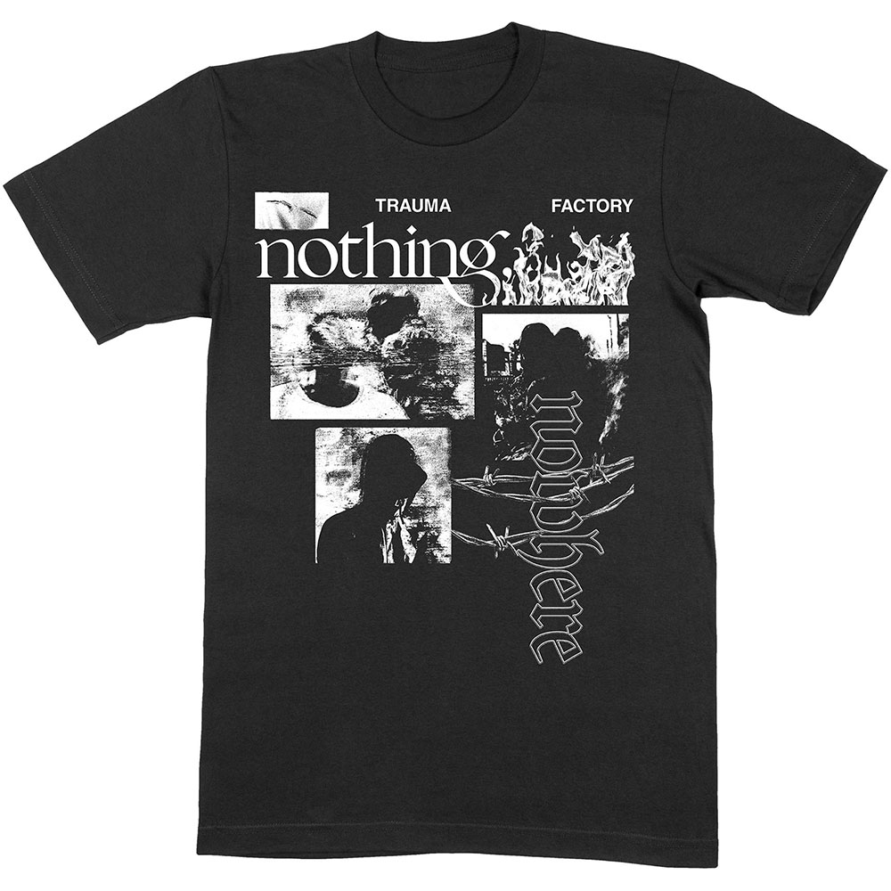 Tričko Nothing,Nowhere - Trauma Factor V.1, Unisex,Čierna,XXL