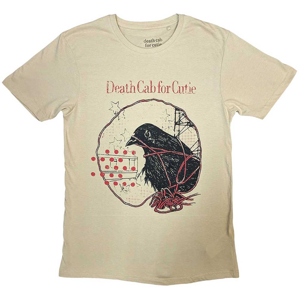 Tričko Death Cab for Cutie - String Theory, Unisex,Natural,XXL