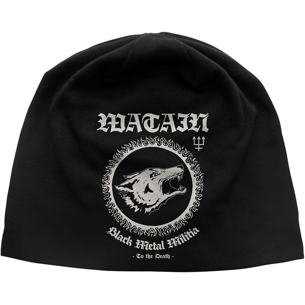 Čapica Watain - Black Metal Militia, Unisex,Čierna,Univerzálna