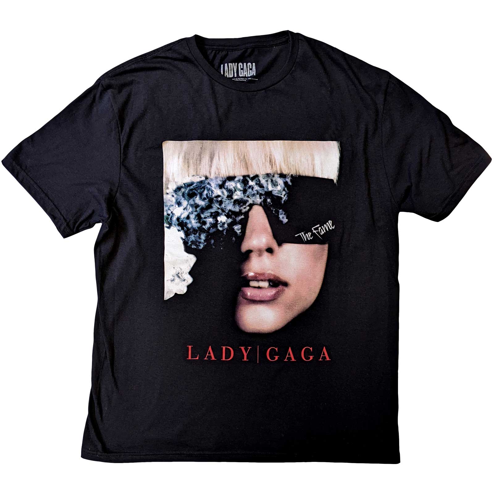Tričko Lady Gaga - The Fame Photo, Unisex,Čierna,XXL