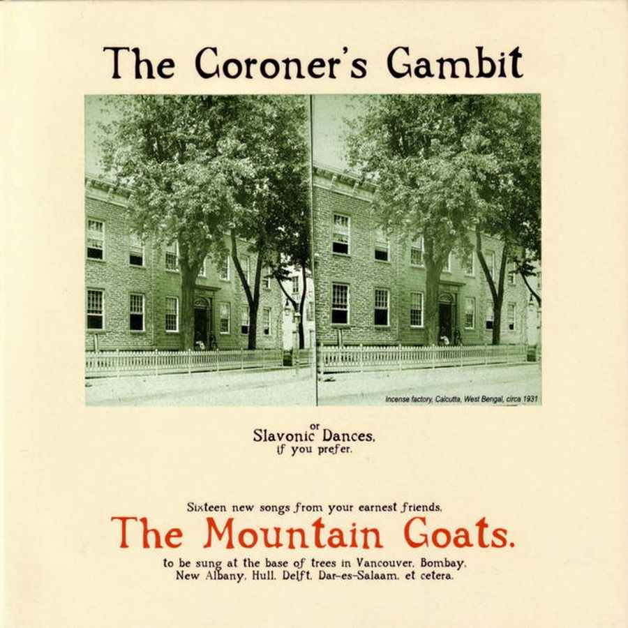 CD The Mountain Goats - THE CORONER'S GAMBIT