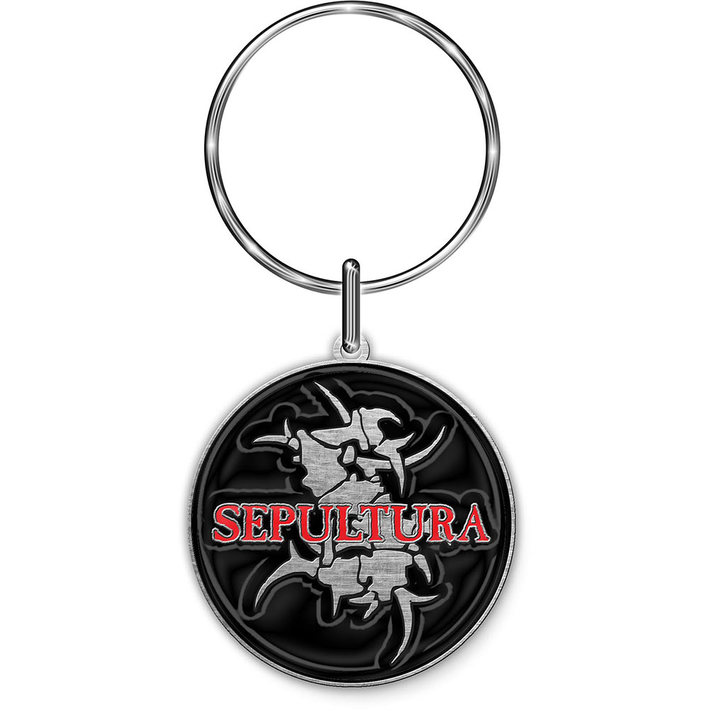 Kľúčenka Sepultura - Logo & Tribal S