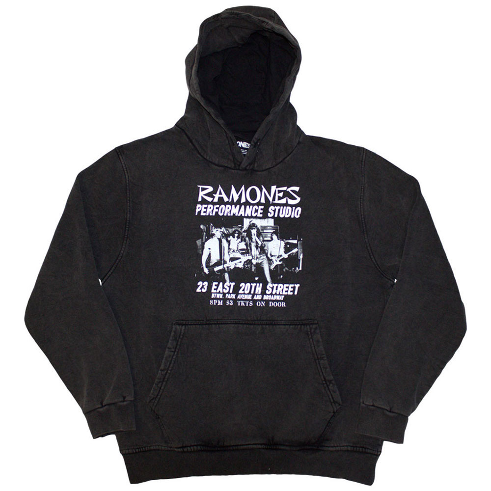 Mikina Ramones - East Village, Unisex,Šedá,L