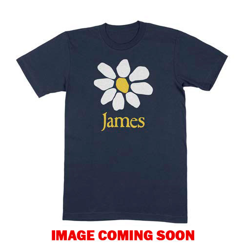Tričko James - Daisy Logo, Unisex,Modrá,XXL