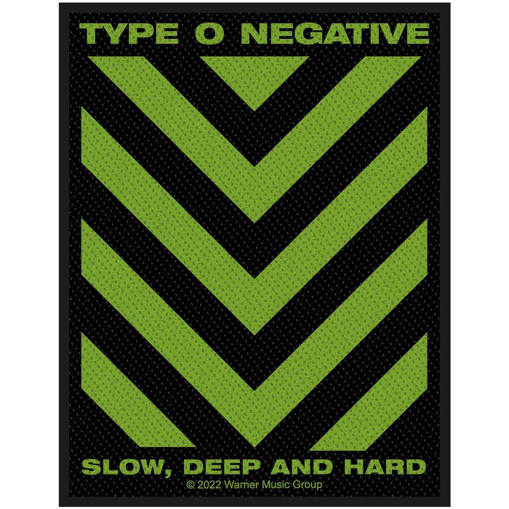 Nažehlovačka Type O Negative - Slow, Deep & Hard