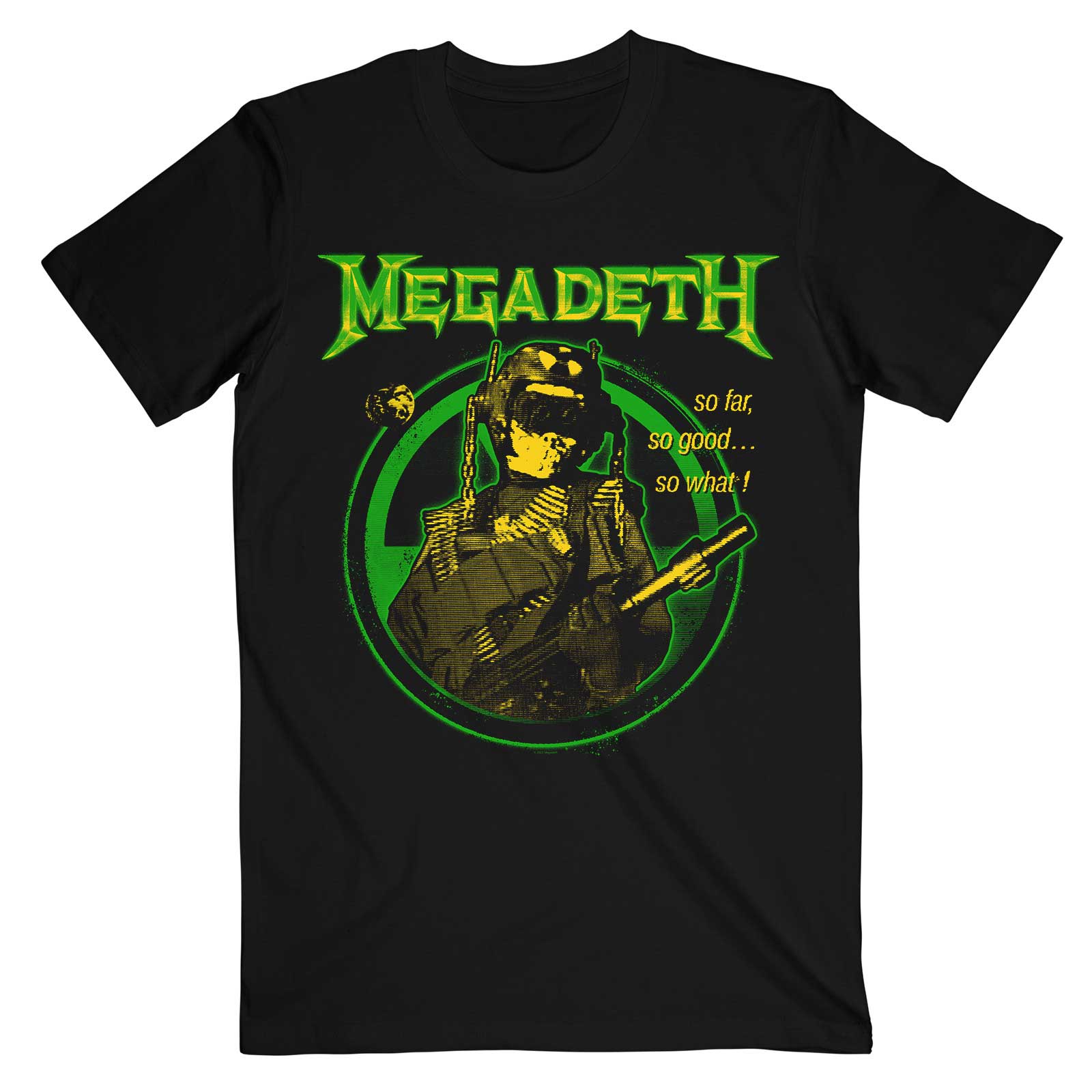 Tričko Megadeth - SFSGSW Hi-Contrast, Unisex,Čierna,S