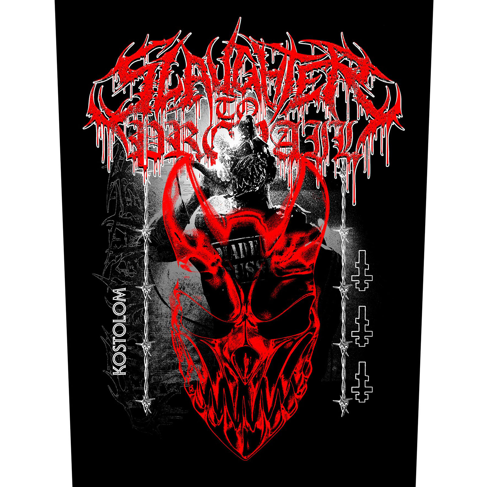 Nažehlovačka Slaughter to Prevail - Demolisher