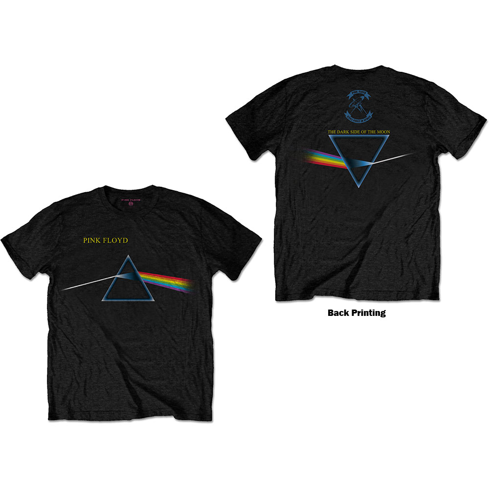 Tričko Pink Floyd - Dark Side of the Moon Flipped, Unisex,Čierna,XXL