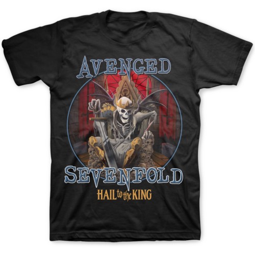 Tričko Avenged Sevenfold A7X - Deadly Rule, Unisex,Čierna,XXL
