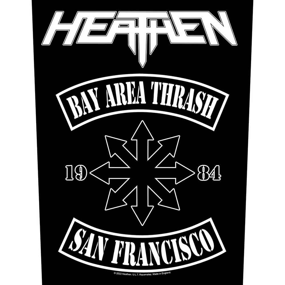 Nažehlovačka Heathen - Bay Area Thrash