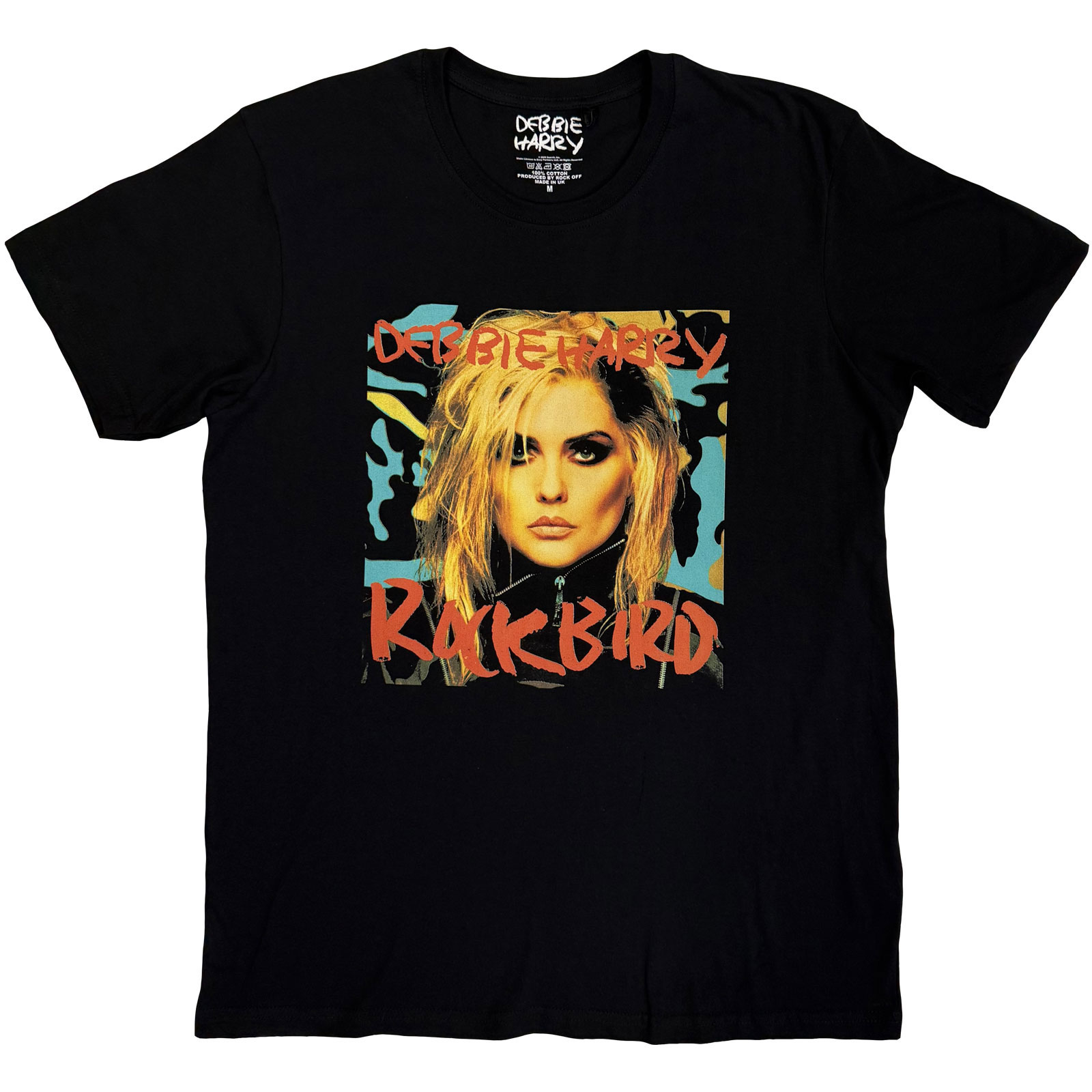 Tričko Debbie Harry - Rockbird, Unisex,Čierna,XXL