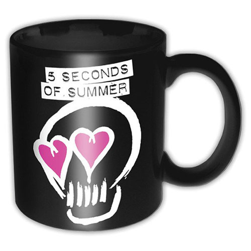Hrnček 5 Seconds Of Summer - Logo, Čierna,Univerzálna
