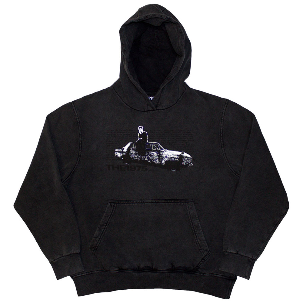 Mikina The 1975 - Car Photo, Unisex,Šedá,XXL