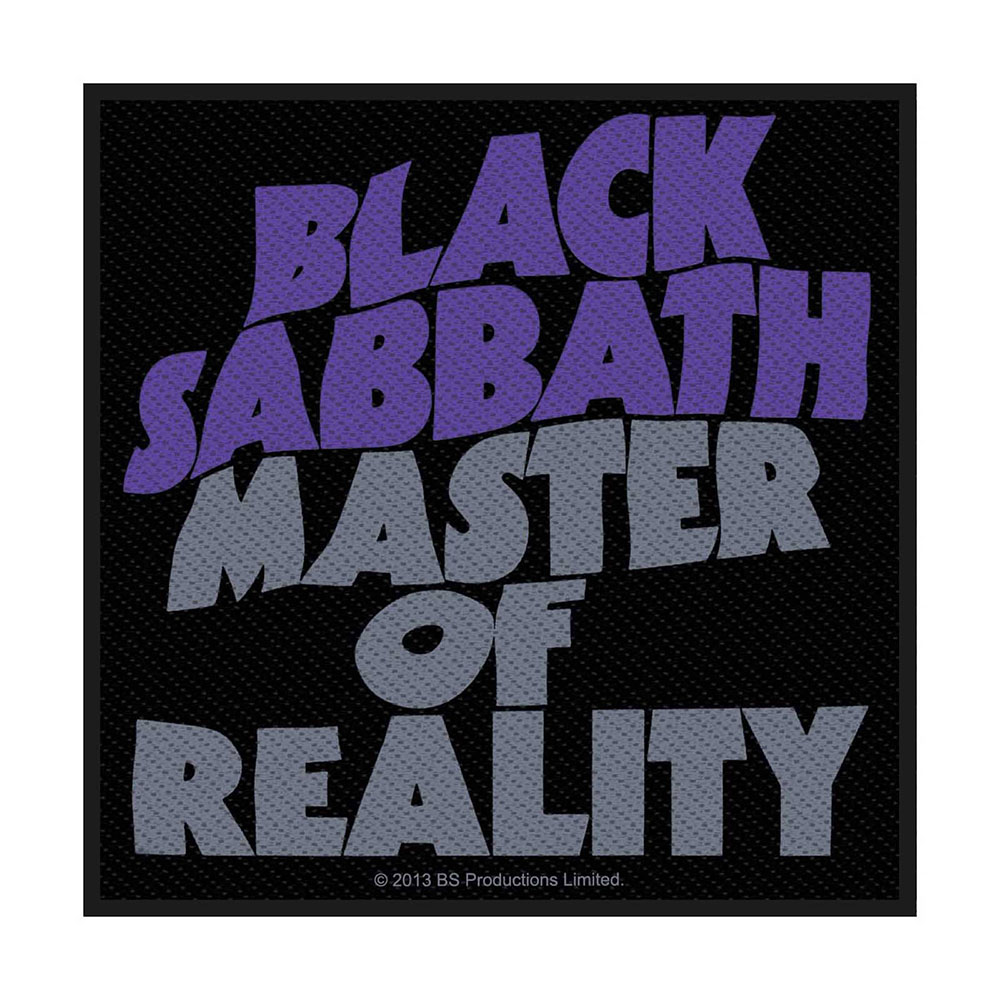Nažehlovačka Black Sabbath - Master Of Reality