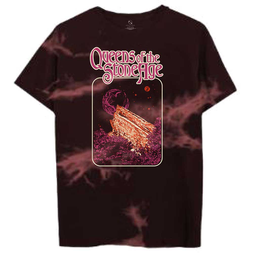 Tričko Queens of the Stone Age - Planet Frame, Unisex,Čierna,XXL