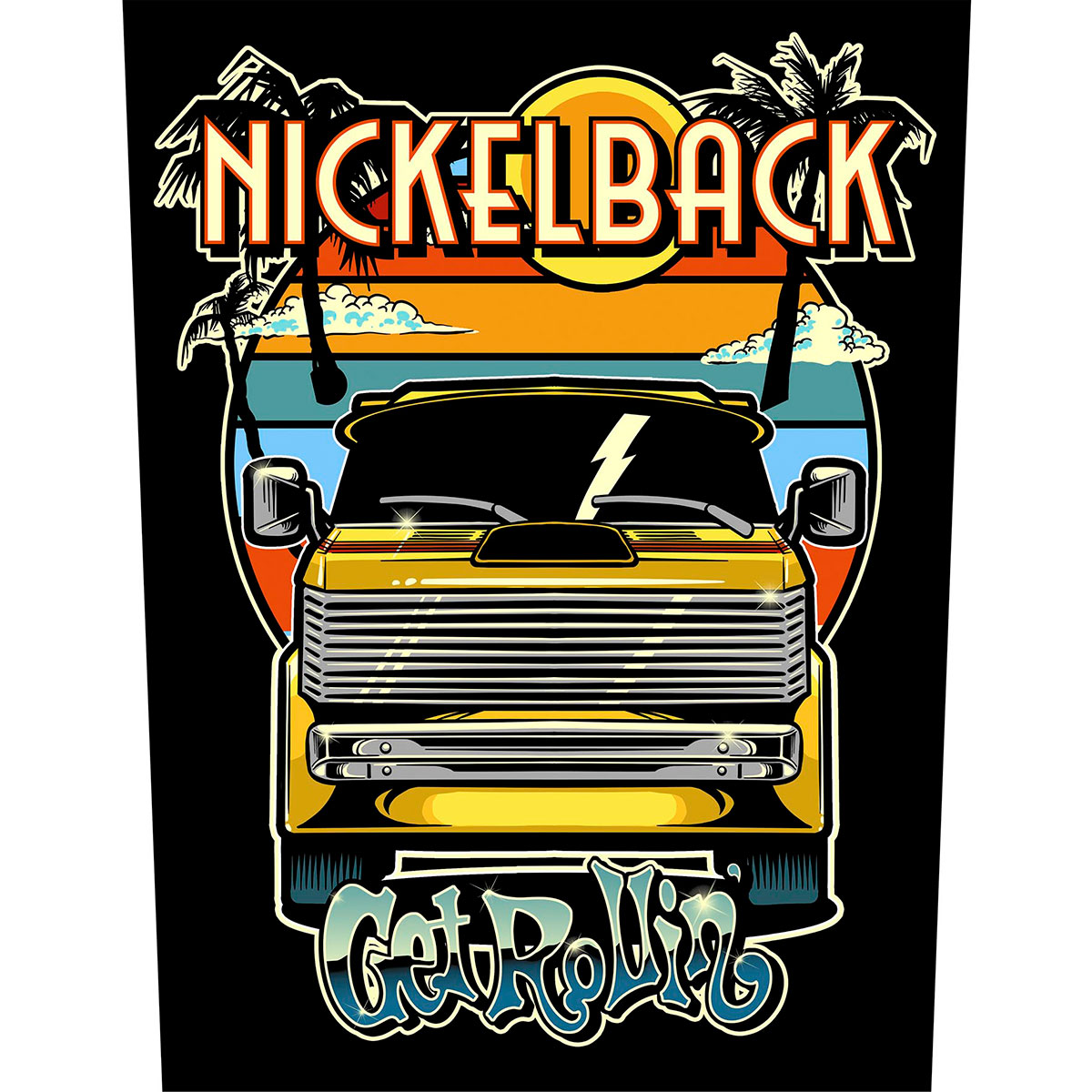 Nažehlovačka Nickelback - Get Rollin'