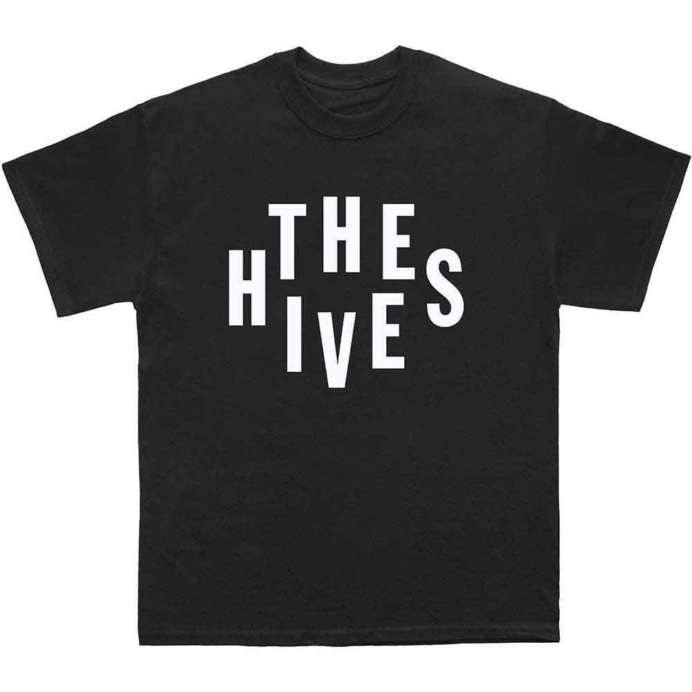 Tričko The Hives - Stacked Logo, Unisex,Čierna,XXL