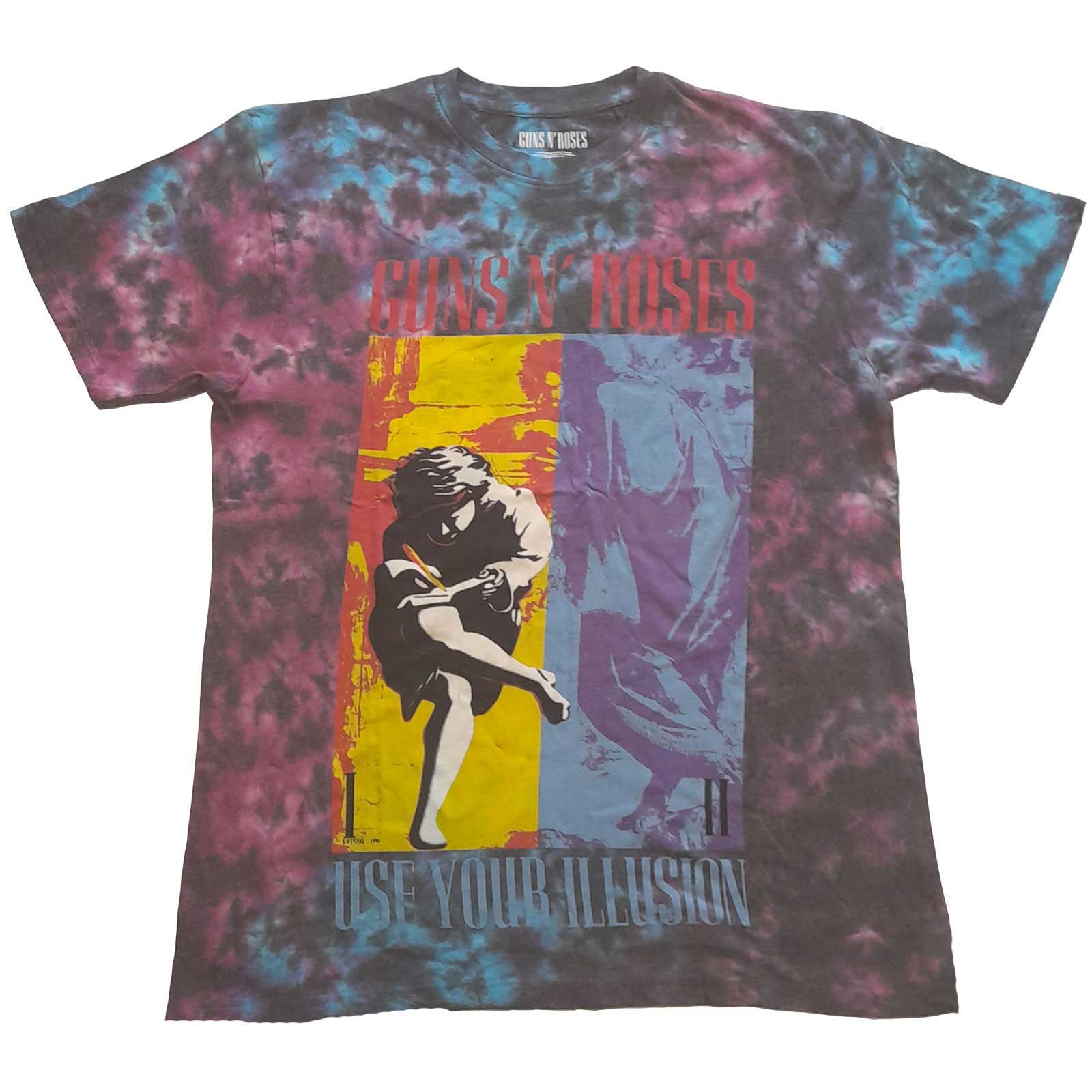 Tričko Guns N’ Roses - Use Your Illusion, Dieťa,Modrá,11 – 12 rokov