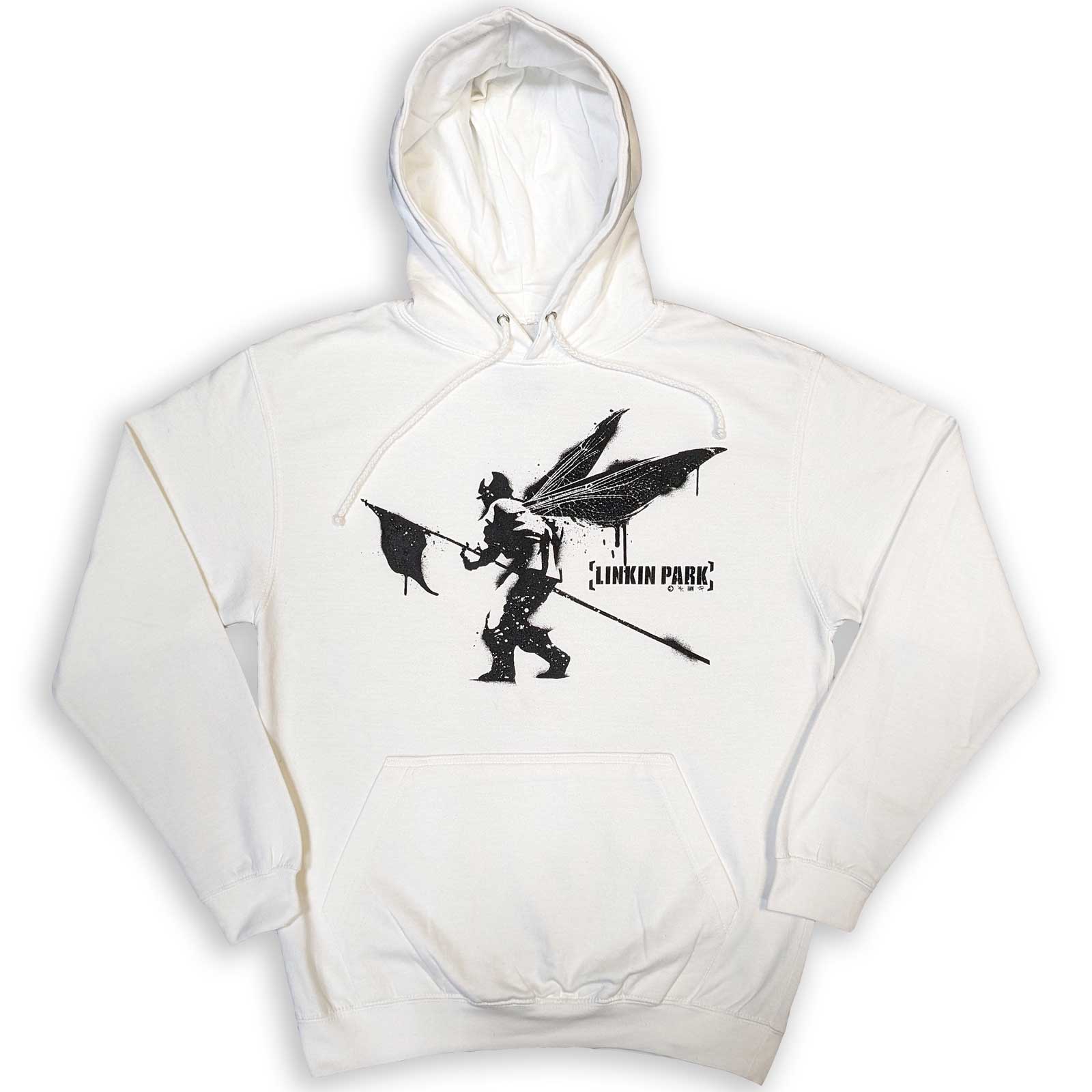Mikina Linkin Park - Street Soldier, Unisex,Biela,XXL