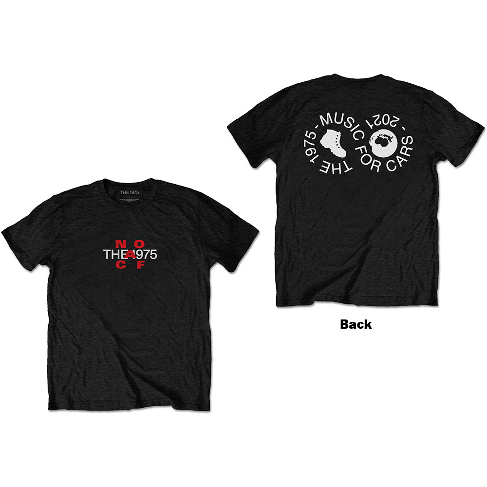 Tričko The 1975 - Music For Cars, Unisex,Čierna,XXL