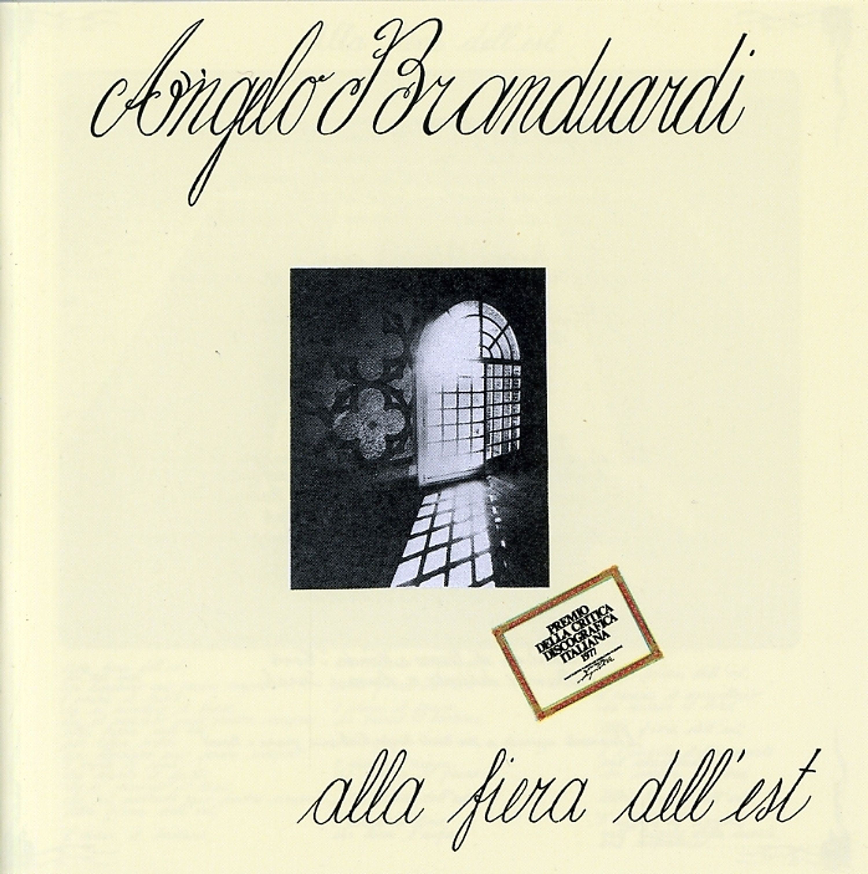 CD Angelo Branduardi - ALLA FIERA DELL'EST