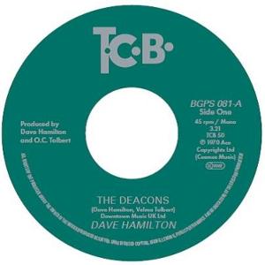 Vinyl Dave Hamilton - 7-THE DEACONS / PISCES PACE